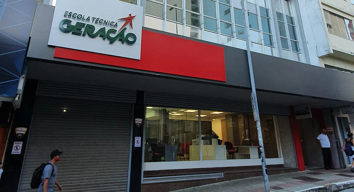 Fachada da Técnica Geração Unidade Floripa