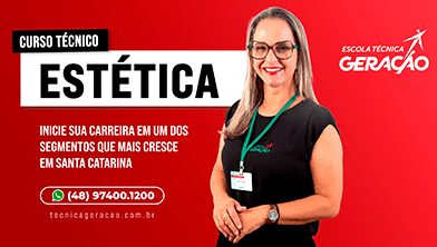 Thumb vídeo divulgação curso técnico estética