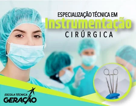 Conheça a Especialização Técnica em Instrumentação Cirúrgica